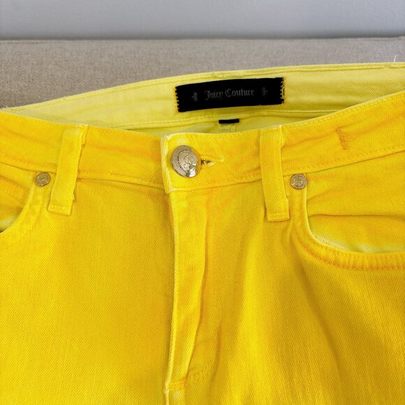 99% NEW SIZE 27 JUICY COUTURE PANTS, YELLOW - Picture 5 of 6